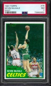 PSA 7 - 1981-82 Topps #75 EAST Kevin McHale RC Boston Celtics HOF - Picture 1 of 2