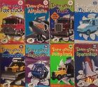 8 There Goes A VHS Tape Lot Bulldozer Mail Fire Dump Truck Helicopter Space Ship