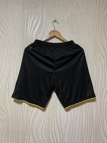 BORUSSIA DORTMUND 2016 2017 AWAY FOOTBALL SOCCER SHORTS PUMA 749827 sz S MEN BLA Cover