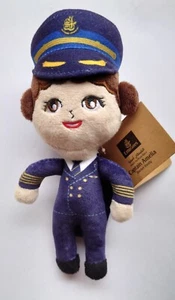 Captain Amelia Blanket Buddy Doll - Emirates Airlines Dubai Collectible - Foto 1 di 8
