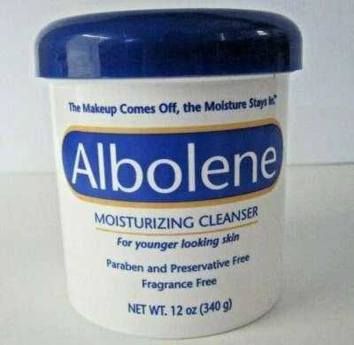 Limpiador hidratante Albolene desmaquillante hidratante permanece en 12 OZ Foto 1 de 2