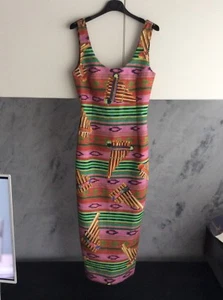 STELLA JEAN VESTITO TG. 40 IT. VARIOPINTO IN COTONE - Picture 1 of 9
