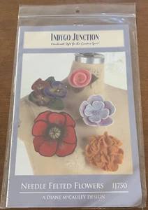 Indygo Junction Needle Felted Flowers - Picture 1 of 2