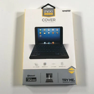 ZAGGkeys Quick Snap Magnetic Keyboard Cover for Apple iPad Mini 1 and 2 2 - Image 1 of 4