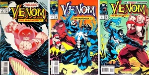 Venom The Madness #1 - #3 CVR in rilievo multilivello* (1993) Marvel Comics SET - Foto 1 di 7