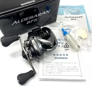 Shimano 16 ALDEBARAN BFS Right Handed Bait Casting Reel In Box JAPAN "Near Mint" - Picture 1 of 24
