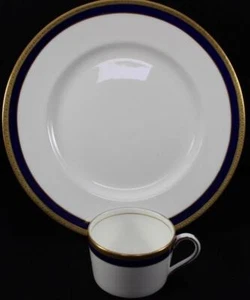 Plato y taza delgada para grupo de cena Coalport Elite Royale (sin platillo) - Imagen 1 de 7