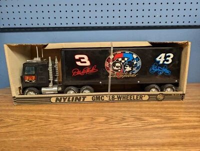 Dale Earnhardt #3 Richard Petty #43 | GMC 18 Wheeler | Nylint Pressed Steel  - Image 1 of 4