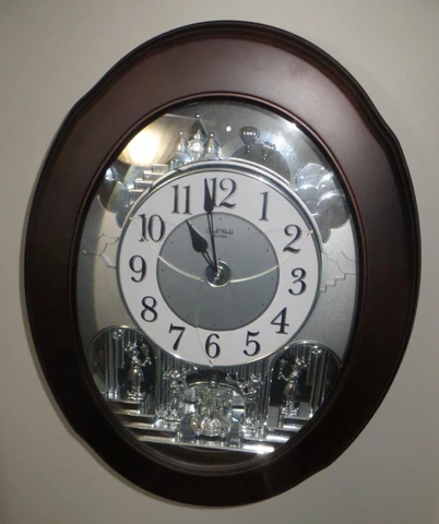 RHYTHM CLOCK SMALL WORLD 30 SONGS ANIMATED 21" X 17" Cover