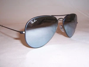 NUEVAS GAFAS DE SOL RAY BAN AVIATOR 3025 029/30 PISTOLERO/PLATEADO 58 MM AUTÉNTICAS - Imagen 1 de 7