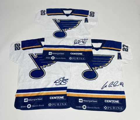 NHL St. Louis Blues Hockey Jersey Playoff Rally Towels Pietrangelo Steen Cover