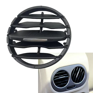 Black Rear Air Vent Outlet Grille Cover For Volkswagen Tiguan 2010-17 - Picture 1 of 4