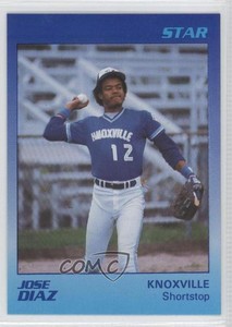1989 Star Knoxville Blue Jays Jose Diaz #3