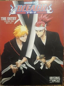 SHONEN JUMP BLEACH THE ENTRY SEASON TWO DVD ANIME BOX SET CARTOON ORIGINAL UNCUT - Picture 1 of 5
