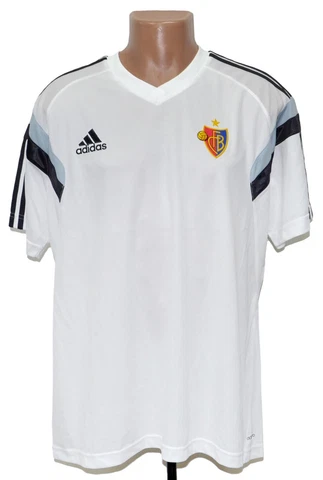 FC BASEL SWITZERLAND 2014/2015 TRAINING FOOTBALL SHIRT JERSEY ADIDAS SIZE XL Cover
