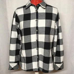 Orvis Women's Size S Fleece-Lined Flannel Buffalo Plaid Shacket/Jacket - Picture 1 of 13