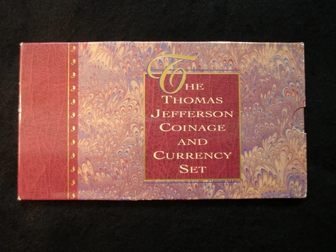 THOMAS JEFFERSON  COINAGE AND CURRENCY SET Cover