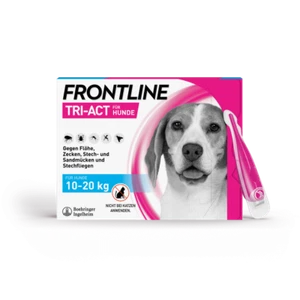 FRONTLINE Tri-Act für Hunde 10 - 20 kg, 6 Pipetten ,PZN 16359884 - Bild 1 von 1