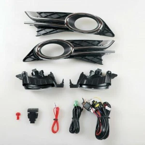 For 2014-2017 Honda Odyssey Fog Lights w/ Bezel+Wiring+Switch Kit Clear Lens - Picture 1 of 10
