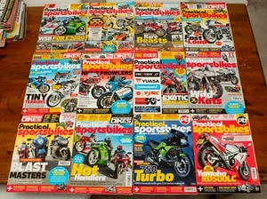 Full set of 2019 Practical Sportsbikes magazine (12 issues, 99 - 110) - Picture 1 of 1