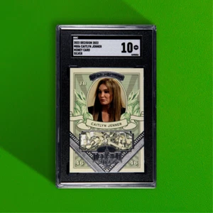 2022 Decision CAITLYN JENNER Money Card SILBER SGC 10 Gem Mint - SCHNELLER VERSAND! - Bild 1 von 2