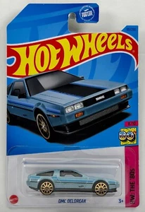 Hot Wheels - DMC Delorean Blue 2023 #101 HW The 80s - Picture 1 of 1