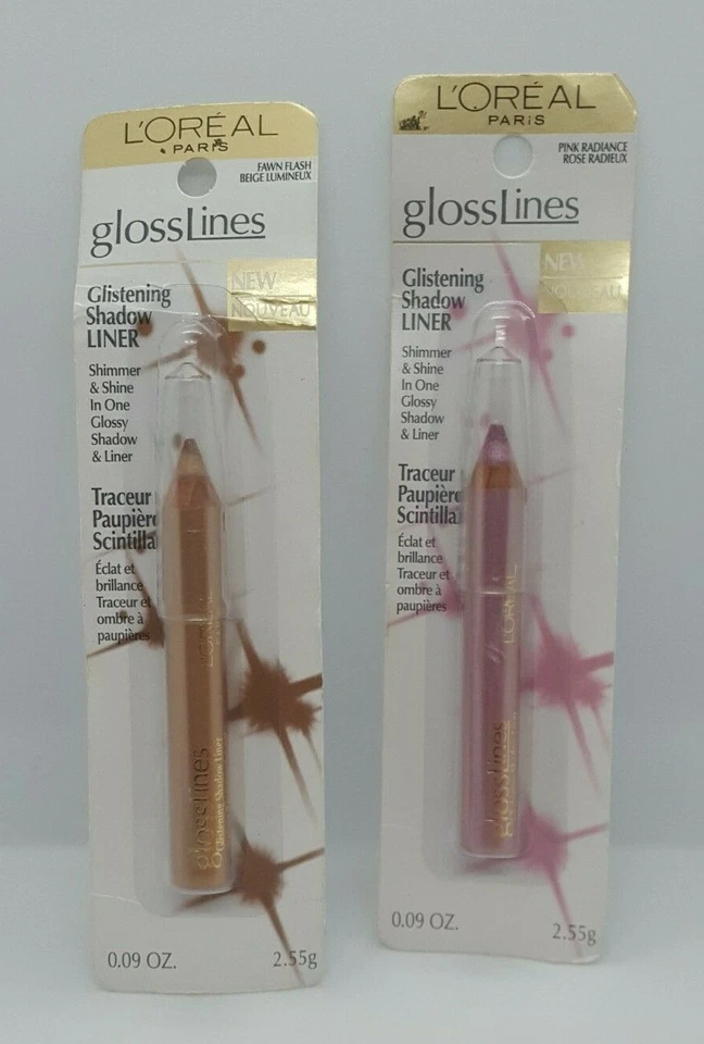L'Oreal Glosslines Glistening Shadow Liner Shimmer & Shine Pencil (Choose Shade) - Image 1 of 2