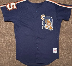 Authentic Vintage Majestic MLB Detroit Tigers Chris Gomez Team Issued BP Jersey - Picture 1 of 11