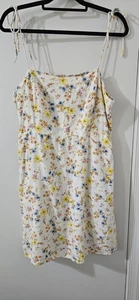 Sunflower Linen Blend Lined Dress - Old Navy - Picture 1 of 6