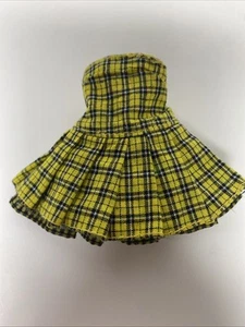 EUC Rainbow High Serie 3 Sheryl Meyer Puppenoutfit gelb kariertes Kleid - Bild 1 von 3