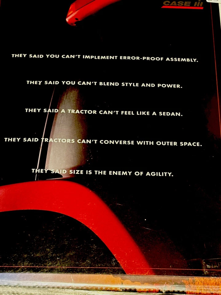 Case IH North American MX Magnum 180-270 tractor brochure launch 1998 - Image 1 of 1