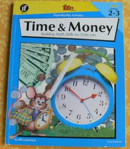 Instructional Fair TIME & MONEY, the 100+ series,gr.2-3,Building Math Skills - Imagen 1 de 11