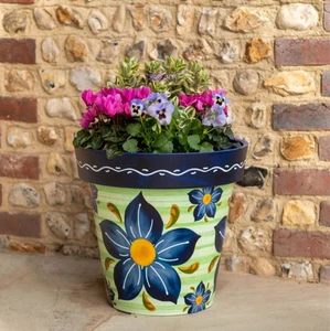 15cm Verde Planter Beautiful Design Creekwood Plastic Plant Pot - Picture 1 of 3