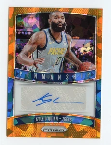2019-20 Panini Prizm Penmanship Orange Ice Prizm Kyle O'Quinn #PM-KOQ Auto - Bild 1 von 2