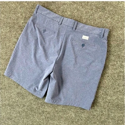 Pantalones Cortos Vineyard Vines Para Hombres 34 Azul Rendimiento Golf Preppy Tradcore Resort Ivy Foto 1 de 4