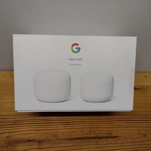 Google Nest WLAN Router (H2D) und Point (H2E), schneeweiß, Bj. 11/2019 - Bild 1 von 19