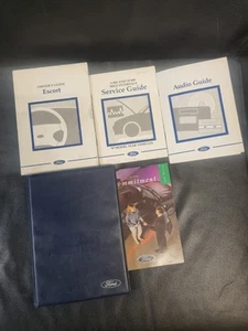 95-02 FORD ESCORT OWNERS HANDBOOK MANUALS PACK & WALLET 1997 - Picture 1 of 1