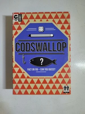 CODSWALLOP FACT OR FIB PARTY GAME , NEW & SEALED - Image 1 of 4