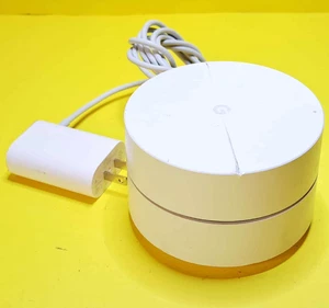 ⚡WORKS BUT VIEW PHOTOS⚡GOOGLE WIFI AC-1304 AC1200 MESH ROUTER POINT +POWER ADPTR - Foto 1 di 13