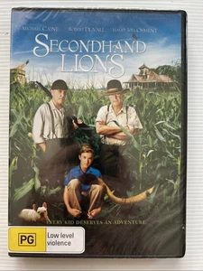 DVD - SECONDHAND LIONS (2003) R4 - Michael Caine - Robert Duvall - NEW & SEALED - Picture 1 of 2
