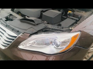 Driver Left Headlight Chrome Bezel Fits 11-14 200 6616813 - Picture 1 of 12