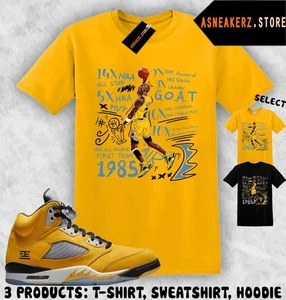 Shirt To Match AJ 5 Tokyo T23 2025 Sneaker Matching Tee MJ 23 Auszeichnungen T-Shirt - Bild 1 von 5