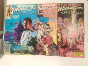 Cómics de Marvel de Indiana Jones y el Templo de la Muerte #1, 2 y 3 de septiembre de 1984 - Imagen 1 de 7