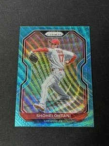 2021 Panini Prizm Tier II Teal Wave Prizm Shohei Ohtani #183 - Picture 1 of 3