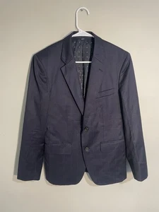 Bonobos Jetsetter Sakko Blazer Herren 36 S Stretch Slim Fit Wolle Navy Preppy - Bild 1 von 10