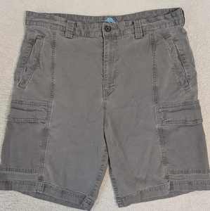 Tommy Bahama - Herren Cabo Cargo Shorts - 33x9" grau Tencel Stretch - Bild 1 von 8