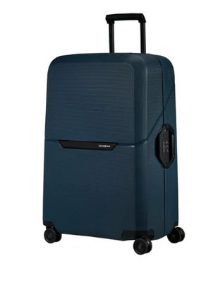 Samsonite Magnum Eco Spinner Suitcase 69cm Midnight blue. With tags 82L 3.8Kg - Image 1 of 4