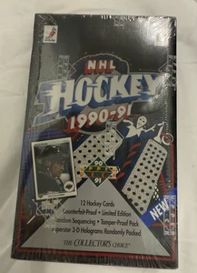 VINTAGE 1990-1991 Upper Deck - NHL Hockey Collectors Cards - NEW Factory Sealed - Picture 1 of 10