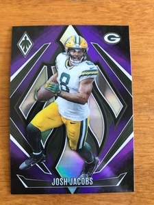 2024 Panini Phoenix - Josh Jacobs Purple Fade SP #89 - Bild 1 von 2