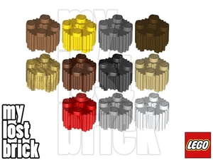 LEGO - Part 92947 - Round Profile Brick 2x2 Axle Hole + NEW +SELECT COLOUR / QTY - Picture 1 of 12